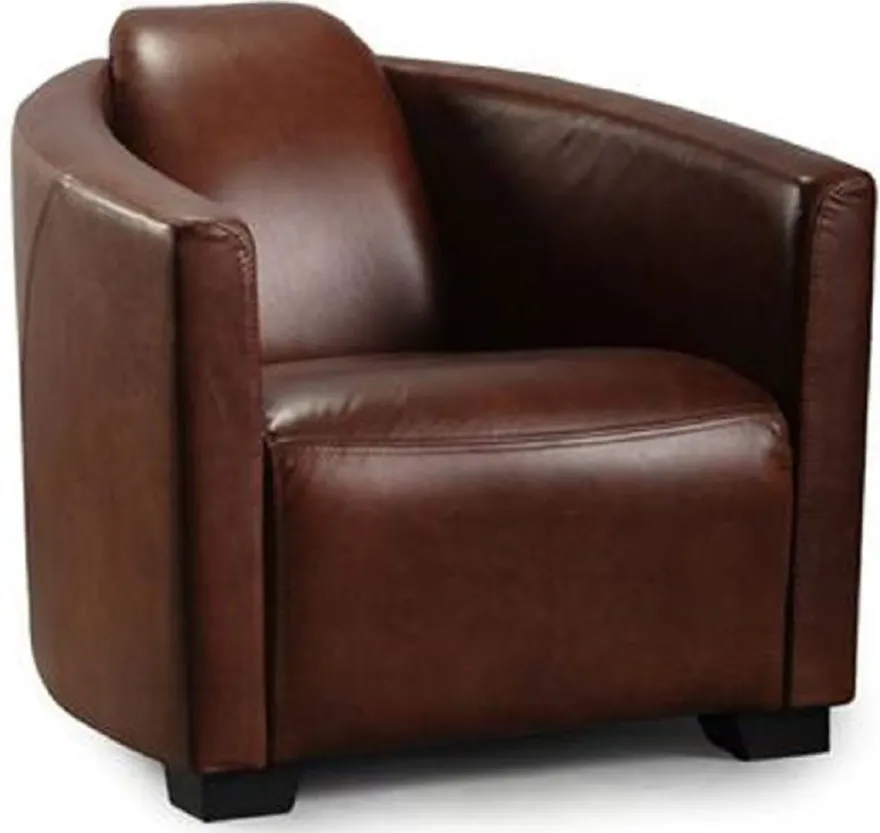 Casa Padrino Luxus Leder Sessel Dunkelbraun / Schwarz 72 x 90 x H. 67 cm - Echtleder Wohnzimmer Sessel - Wohnzimmer Möbel - Luxus Kollektion