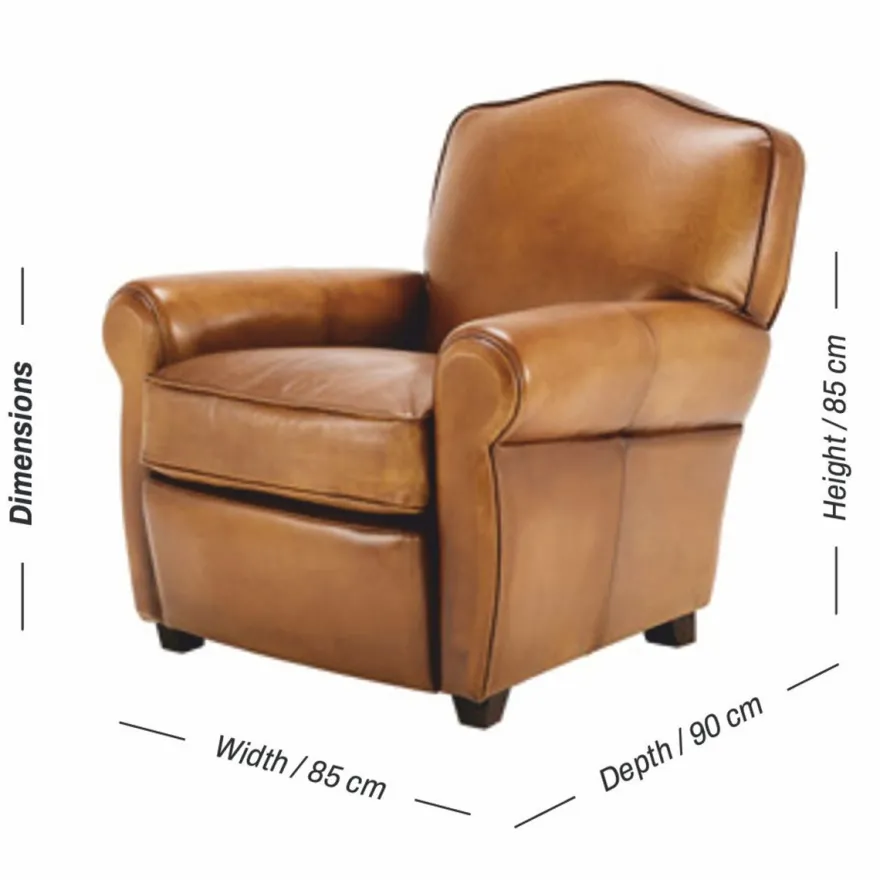 Casa Padrino Luxus Leder Sessel Braun / Schwarz - Luxus Echtleder Möbel