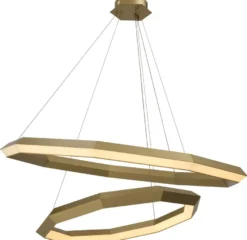 Casa Padrino Luxus LED Kronleuchter Antik Messingfarben Ø 120 x H. 245 cm - Luxus Qualität