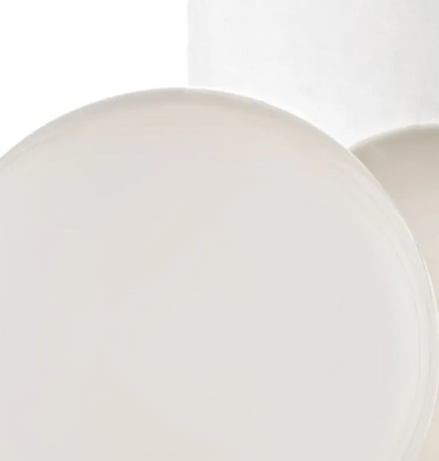 Casa Padrino Luxus LED Wandleuchte Silber / Weiß 19,1 x 16,5 x H. 32,4 cm - Hotel & Restaurant Lampe