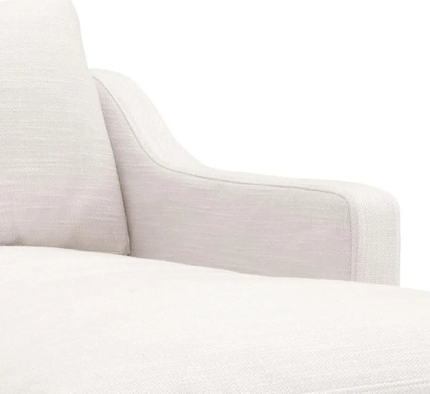 Casa Padrino Luxus Liegesessel / Schlafsessel Weiß 85 x 150 x H. 75 cm - Wohnzimmer Sessel