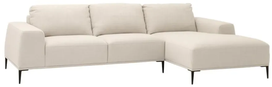 Casa Padrino Luxus Lounge Sofa Naturfarbig 285 x 164 x H. 80 cm - Luxus Kollektion