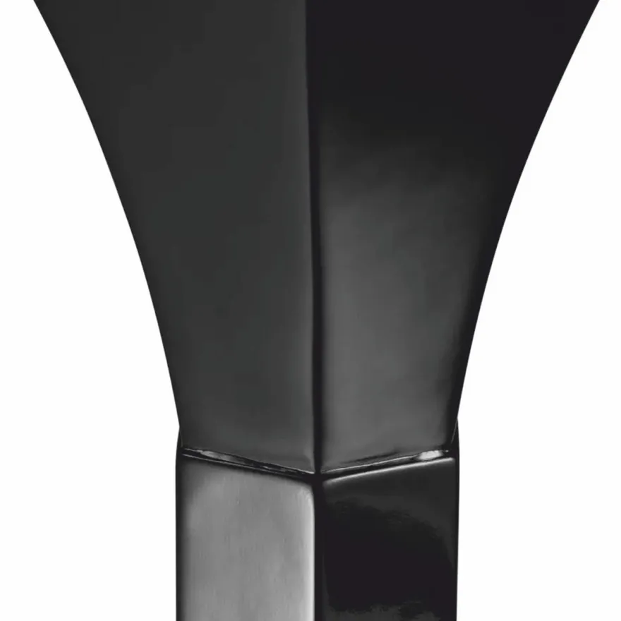 Casa Padrino Luxus Mahagoni Beistelltisch mit Glasplatte Schwarz Ø 69 x H. 68 cm
