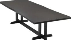 Casa Padrino Luxus Mahagoni Esstisch Mokkafarben 290,5 x 128 x H. 77 cm - Massivholz Küchentisch - Rechteckiger Esszimmertisch - Luxus Esszimmer Möbel