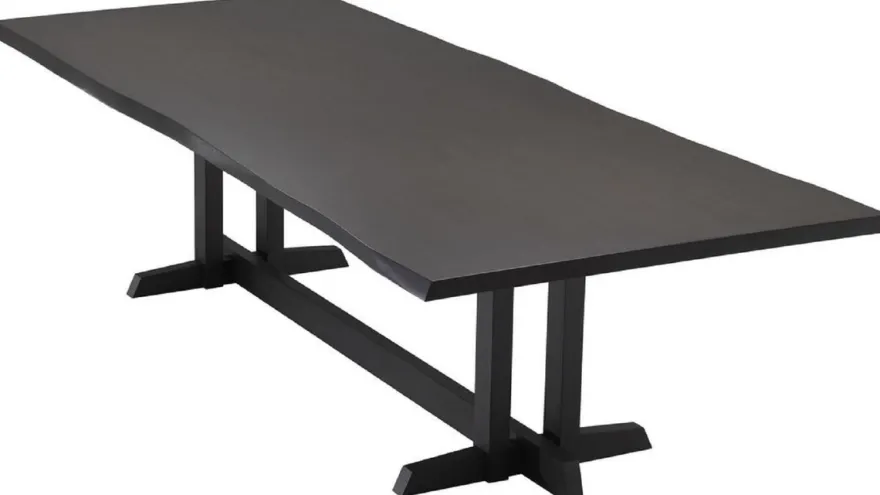 Casa Padrino Luxus Mahagoni Esstisch Mokkafarben 290,5 x 128 x H. 77 cm - Massivholz Küchentisch - Rechteckiger Esszimmertisch - Luxus Esszimmer Möbel