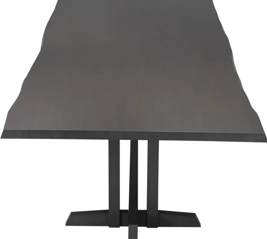 Casa Padrino Luxus Mahagoni Esstisch Mokkafarben 290,5 x 128 x H. 77 cm - Massivholz Küchentisch - Rechteckiger Esszimmertisch - Luxus Esszimmer Möbel