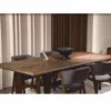 Casa Padrino Luxus Massivholz Esstisch Braun 200 cm - Esszimmer Möbel