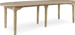 Casa Padrino Luxus Massivholz Esstisch Naturfarben 110-272 x 110 x H. 78 cm - Ausziehbarer Massivholz Küchentisch - Esszimmer Möbel - Küchen Möbel - Massivholz Möbel - Luxus Möbel