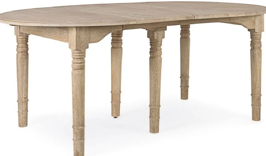 Casa Padrino Luxus Massivholz Esstisch Naturfarben 110-272 x 110 x H. 78 cm - Ausziehbarer Massivholz Küchentisch - Esszimmer Möbel - Küchen Möbel - Massivholz Möbel - Luxus Möbel