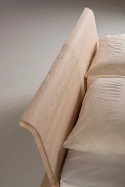 Casa Padrino Luxus Massivholz Doppelbett Naturfarben - Verschiedene Größen