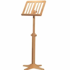 Casa Padrino Luxus Massivholz Notenständer Naturfarben H. 71,5-125 cm - Made in Italy