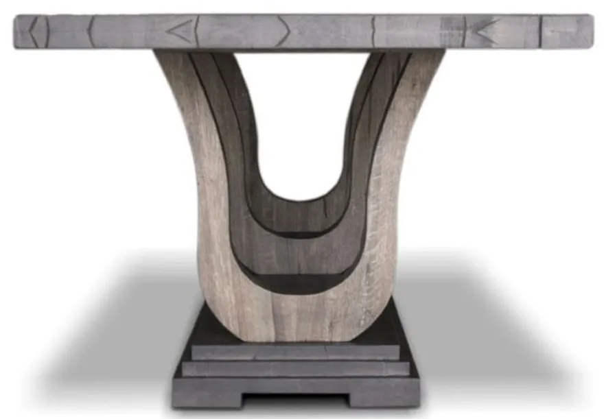 Casa Padrino Luxus Massivholz Esstisch H. 77 cm - Alle Farben & Größen - Massivholz Esszimmertisch in rustikaler Optik