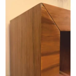 Casa Padrino Luxus Massivholz Regalschrank Braun H. 170 cm - Ausstellungsstück