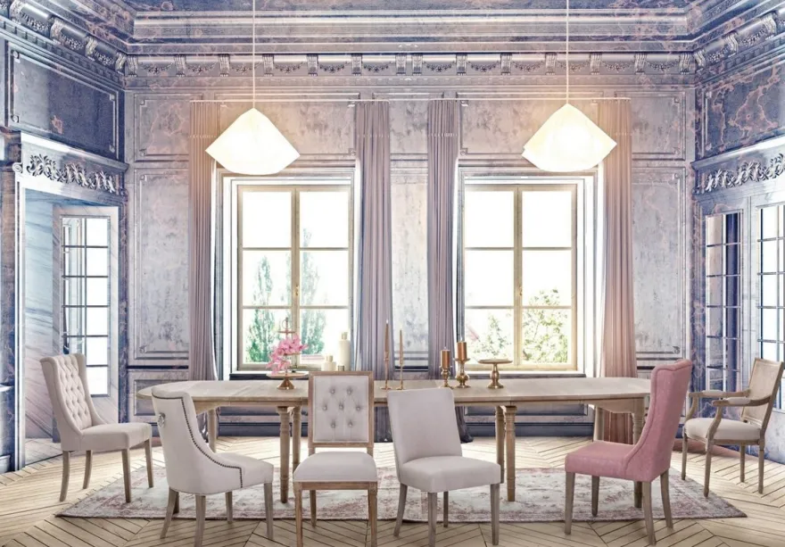 Casa Padrino Luxus Massivholz Esstisch Naturfarben 152-382 x 120 x H. 78 cm - Ausziehbarer Massivholz Küchentisch - Esszimmer Möbel - Küchen Möbel - Massivholz Möbel - Luxus Möbel
