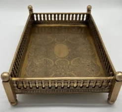 Casa Padrino Luxus Messing Serviertablett 32 cm