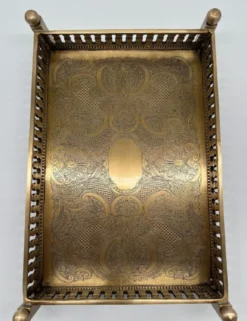 Casa Padrino Luxus Messing Serviertablett 32 cm