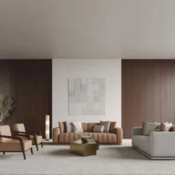 Casa Padrino Luxus Metall Couchtisch Set Messing - Hotel & Wohnzimmer Möbel