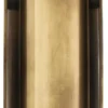 Casa Padrino Luxus Metall Wandleuchte Vintage Messingfarben 16,5 x 12 x H. 31,8 cm - Designer Leuchte