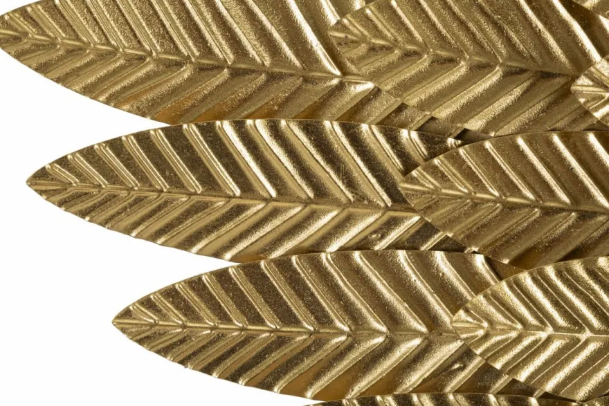 Casa Padrino Luxus Metall Wanddeko Flügel Set Gold 146 cm - Deko Accessoires