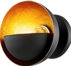 Casa Padrino Luxus Metall Wandleuchte Antik Bronze Ø 17,78 cm