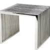Casa Padrino Luxus Nachttisch 5 Stars Chrom 65 x 61 x 54 cm - Exklusive Nachtkonsole aus Edelstahl