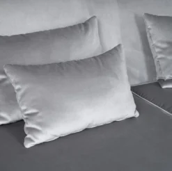 Casa Padrino Luxus Neoklassik Sofa Silber / Gold 202 x 94 x H. 85 cm - Wohnzimmer Sofa - Hotel Sofa - Wohnzimmer Möbel - Hotel Möbel - Luxus Möbel - Neoklassik Möbel
