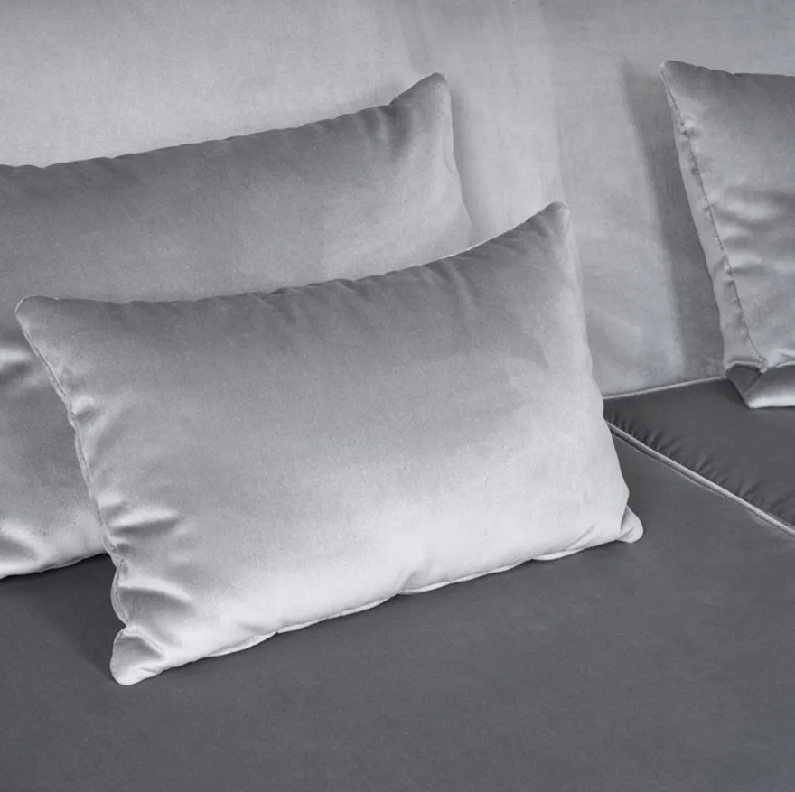 Casa Padrino Luxus Neoklassik Sofa Silber / Gold 202 x 94 x H. 85 cm - Wohnzimmer Sofa - Hotel Sofa - Wohnzimmer Möbel - Hotel Möbel - Luxus Möbel - Neoklassik Möbel