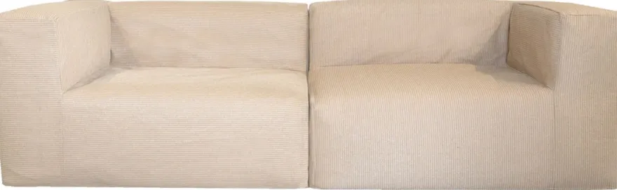 Casa Padrino Luxus Outdoor Garten Sofa Beige 250 cm