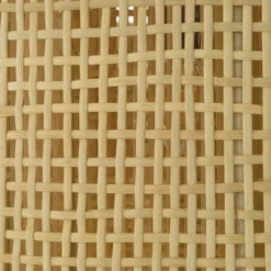 Casa Padrino Luxus Rattan Kronleuchter Naturfarben Ø 80 cm - Luxus Leuchten