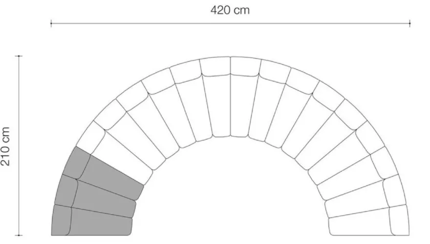 Casa Padrino Luxus Samt Couch Mitternachtsblau 109 x 95 x H. 83,5 cm - Gebogenes & Erweiterbares Luxus Wohnzimmer Sofa