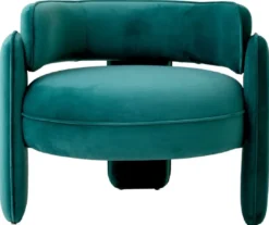 Casa Padrino Luxus Samt Sessel Türkis 80 x 71 x H. 68,5 cm - Wohnzimmer Sessel - Hotel Sessel - Wohnzimmer Möbel - Luxus Möbel - Wohnzimmer Einrichtung - Luxus Einrichtung - Möbel Luxus