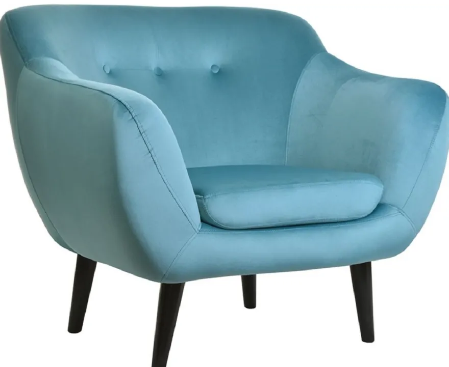 Casa Padrino Luxus Samt Sessel 97 x 81 x H. 83 cm - Verschiedene Farben - Wohnzimmer Hotel Büro Club Sessel - Luxus Kollektion