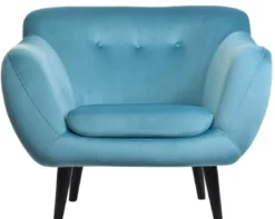 Casa Padrino Luxus Samt Sessel 97 x 81 x H. 83 cm - Verschiedene Farben - Wohnzimmer Hotel Büro Club Sessel - Luxus Kollektion