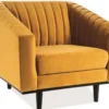 Casa Padrino Luxus Samt Sessel 83 x 85 x H. 78 cm - Verschiedene Farben - Wohnzimmer Sessel - Wohnzimmer Möbel