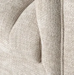 Casa Padrino Luxus Samt Sofa Naturfarben / Schwarz 255 x 91 x H. 77 cm - Wohnzimmer Sofa mit 4 Kissen - Wohnzimmer Möbel - Luxus Möbel - Wohnzimmer Einrichtung - Luxus Einrichtung - Luxus Qualität