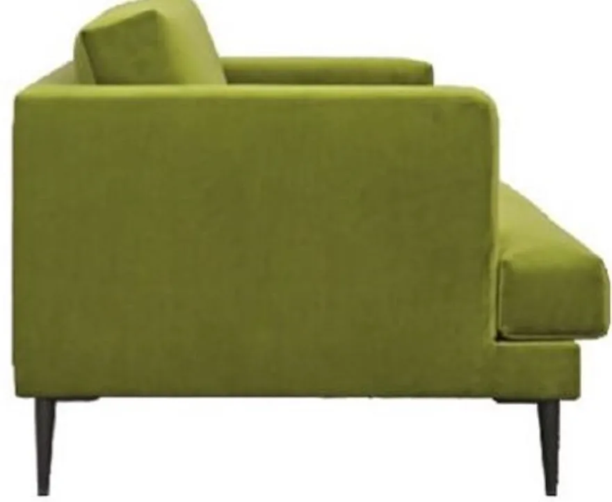 Casa Padrino Luxus Samt Sofa 184 x 90 x H. 76 cm - Verschiedene Farben - Modernes Wohnzimmer Sofa - Moderne Wohnzimmer Möbel