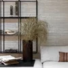 Casa Padrino Luxus Sandstein Deko Objekt Ringe Creme-Beige - Wohnzimmer Dekoration