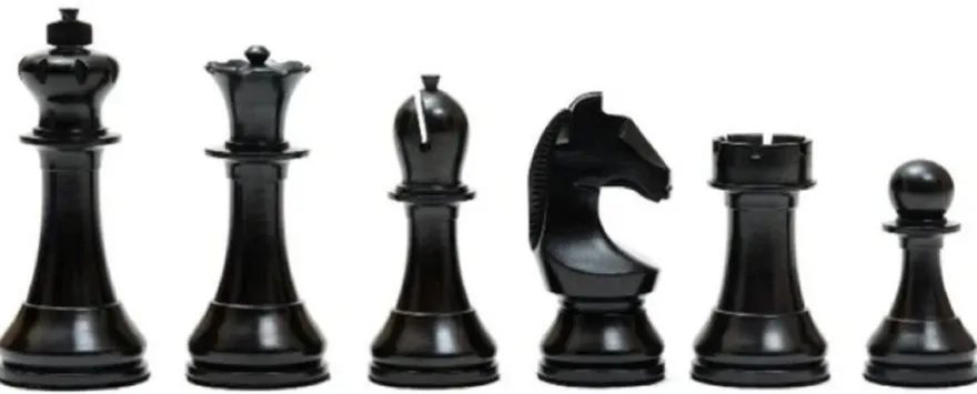 Casa Padrino Luxus Schach Set 50 x 50 cm - Luxus Schachspiel - Holz Schachbrett mit Schachfiguren