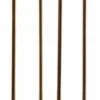 Casa Padrino Luxus Schirmständer im Antique Brass Finish - Messingfarben - 22 x 22 x 60 cm