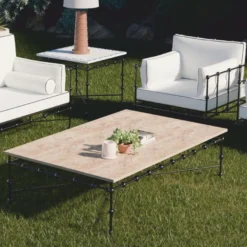 Casa Padrino Luxus Schmiedeeisen Sessel Schwarz / Weiß - Hotel & Garten Sessel