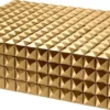 Casa Padrino Luxus Schmuckschatulle / Schmuckkasten mit Deckel Gold 40 x 30 x H. 10 cm - Luxus Accessoires