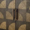 Casa Padrino Luxus Schrank mit 2 Türen Braun H. 170 cm - Luxus Möbel