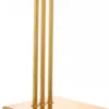 Casa Padrino Luxus Schreibtisch Leuchte aus Messing poliert, Höhe 50 cm, Länge 32 cm, Breite 14 cm