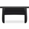 Casa Padrino Luxus Schreibtisch / Schminktisch Schwarz 155 cm - Luxus Möbel