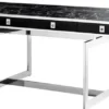 Casa Padrino Luxus Schreibtisch mit 4 Schubladen 190 x 90 x H. 74,5 cm - Luxus Kollektion