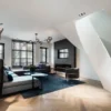 Casa Padrino Luxus Seidenteppich Dunkelblau 300 x 400 cm - Rechteckiger Wohnzimmer Teppich - Luxus Qualität - Wohnzimmer Deko Accessoires