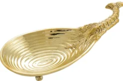 Casa Padrino Luxus Serviertablett Messing 22 x 9,5 x H. 4 cm - Gastronomie Accessoires