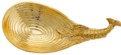 Casa Padrino Luxus Serviertablett Messing 22 x 9,5 x H. 4 cm - Gastronomie Accessoires