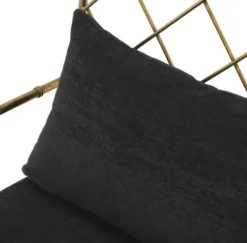 Casa Padrino Luxus Sessel Antik Messing 64,5 x 71,5 x H. 83 cm - Limited Edition