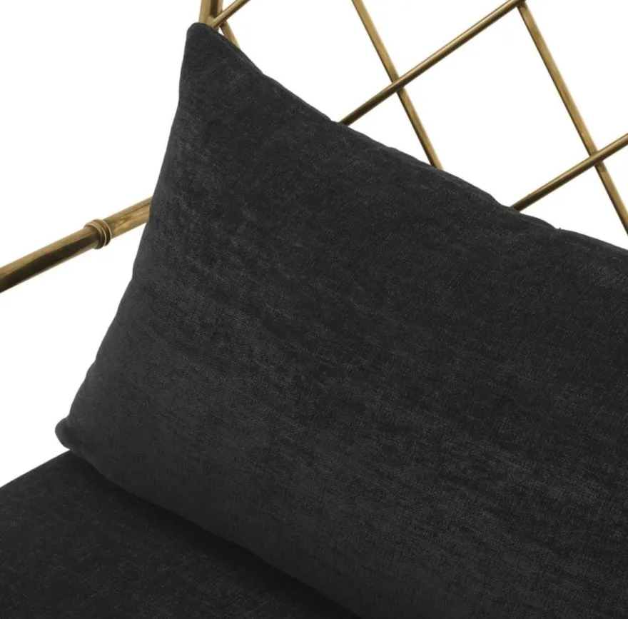 Casa Padrino Luxus Sessel Antik Messing 64,5 x 71,5 x H. 83 cm - Limited Edition